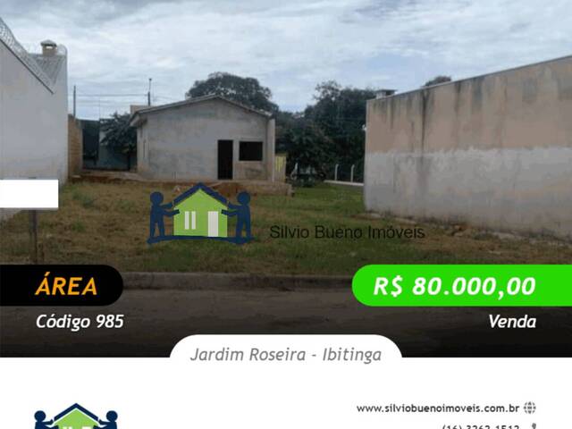 #985 - Área para Venda em Ibitinga - SP - 1